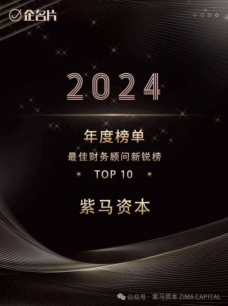 企名片 2024 年度最佳财务顾问新锐榜 TOP 10